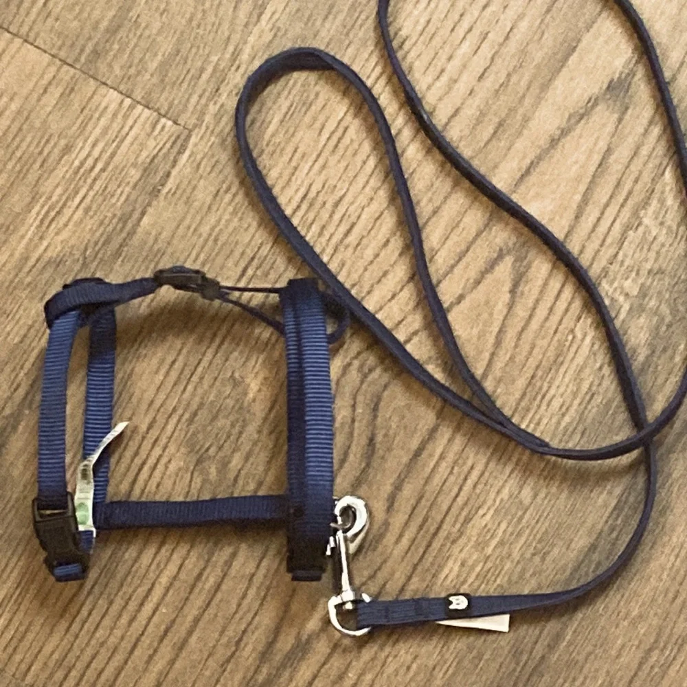 Navy Blue Cat Harness   NWOT